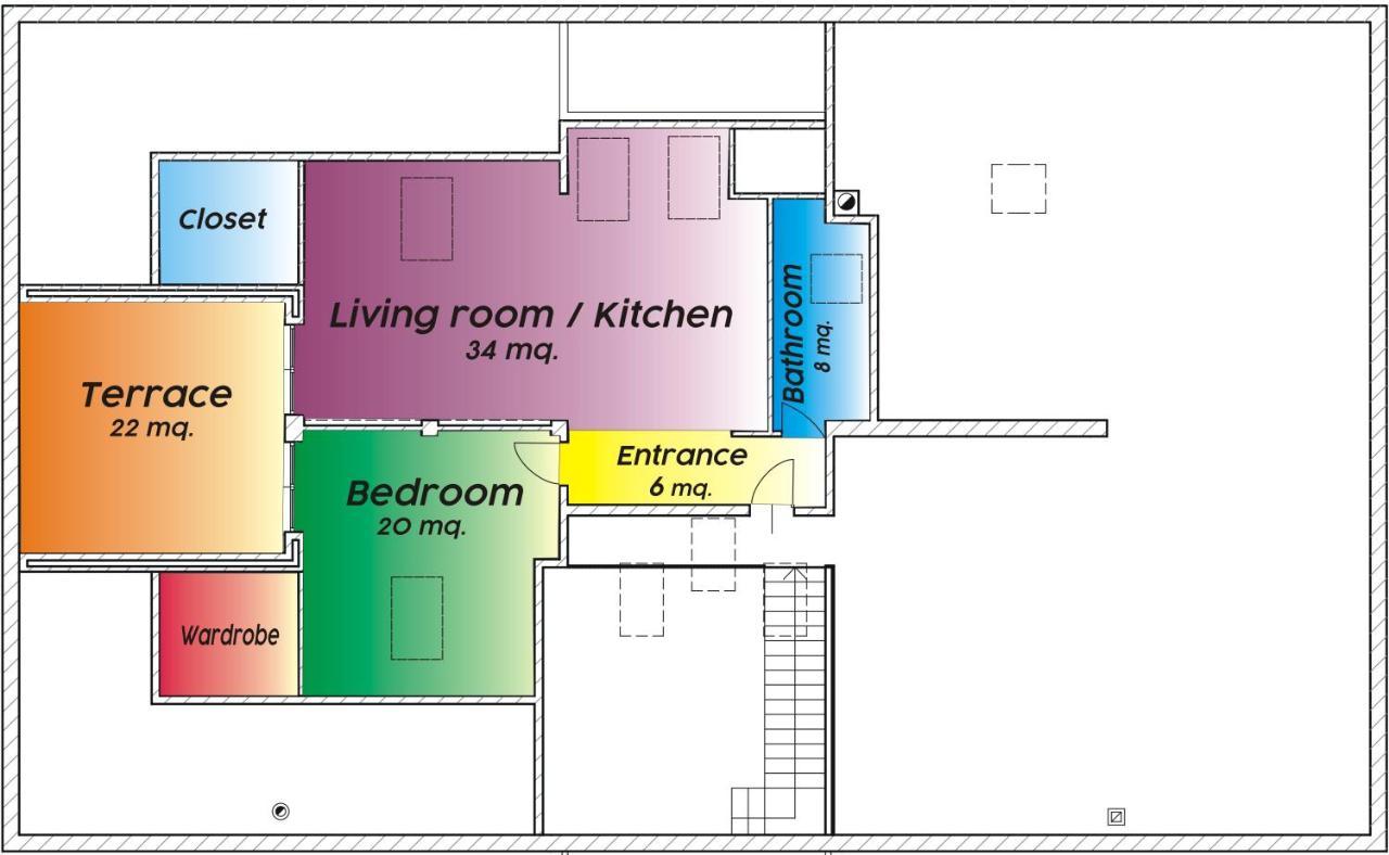 Loft 29 Mansardato Con Ampio Terrazzo Bussoleno 外观 照片